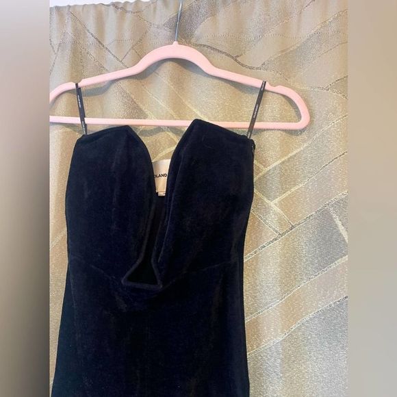 NEW Roland Mouret Cut Out Jumpsuit Black US 4 - Picture 7 of 9